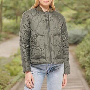 NWOT Levi's Khaki  Onion Quilted Liner Jacket